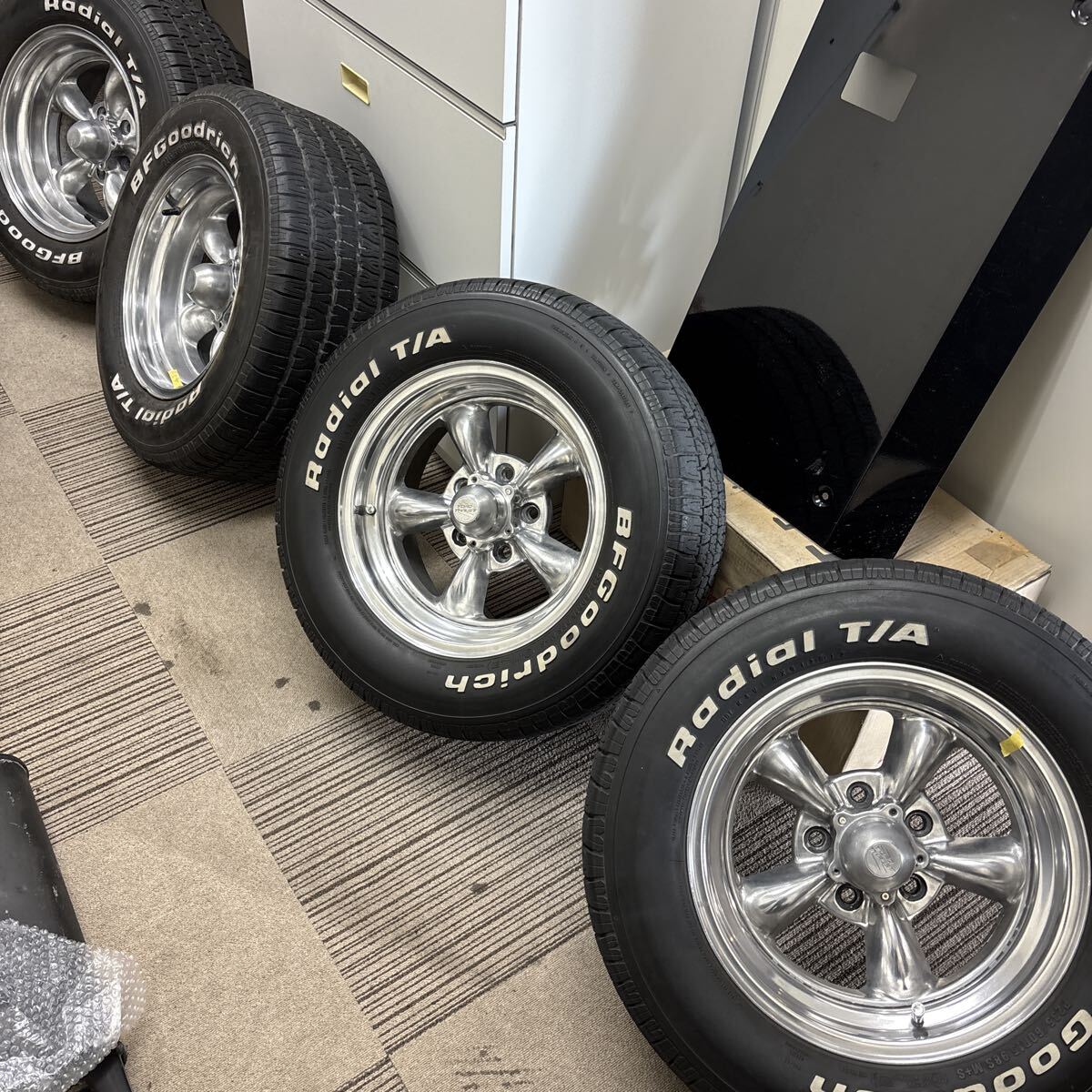 中古】アメリカンレーシング 15インチ PCD100 4穴 7j +28 195/55/15の 