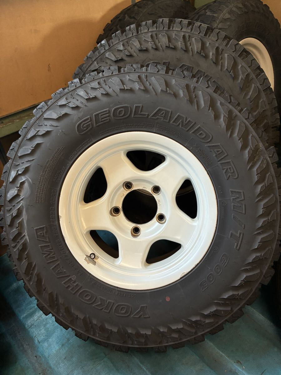 ブラッドレーV(ガンメタ)＋ジオランダー A/T-S 265/70R17 5本セットの