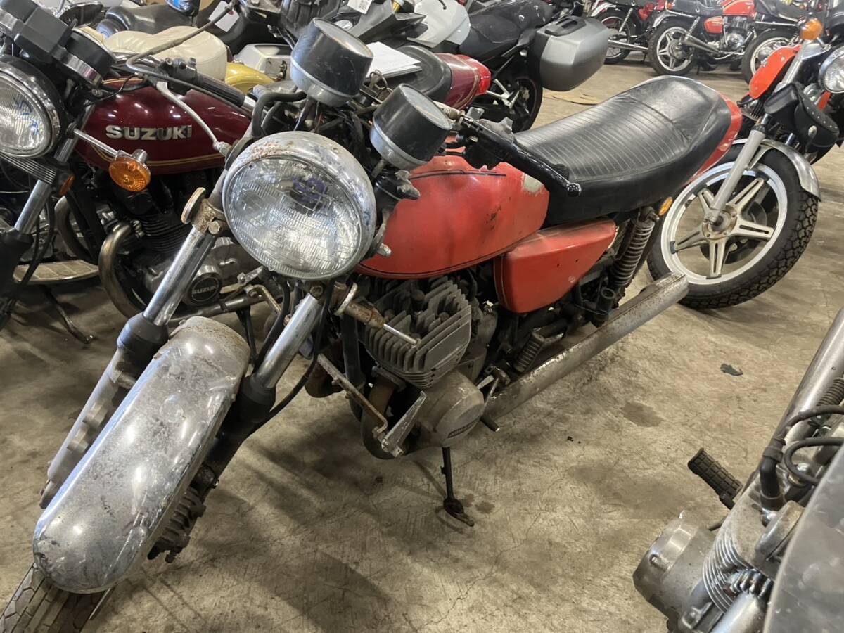 中古】良品！KAWASAKI KDX260 525mm アルミ 21速 26X1.50型 クロスの