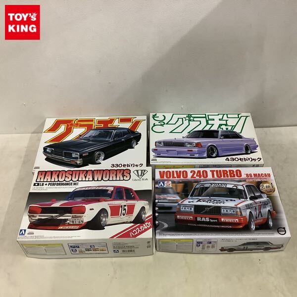 1/24プラモデル完成品 セドリック330 グラチャン改造車 街道レーサー