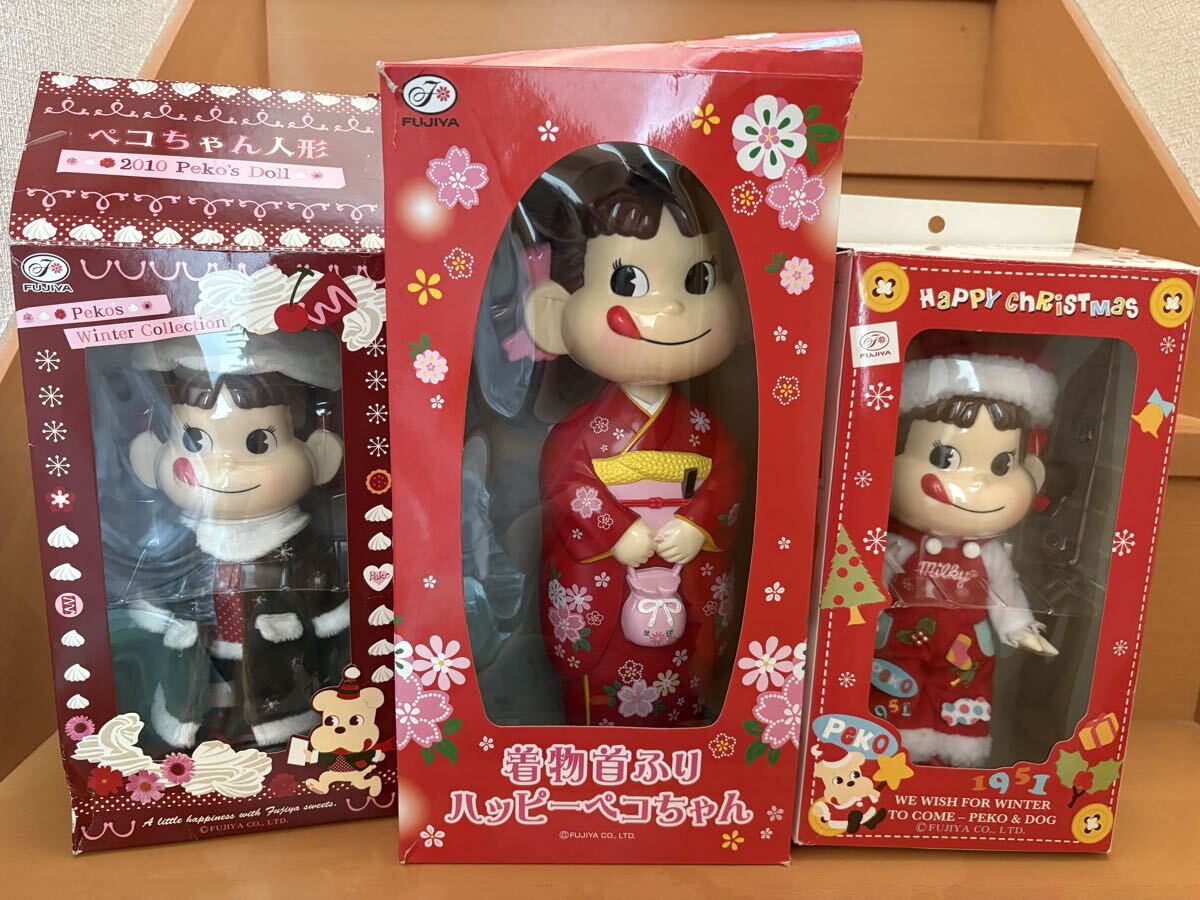 昭和レトロ？☆不二家・ペコちゃん／お菓子・おまけ入りクリスマス