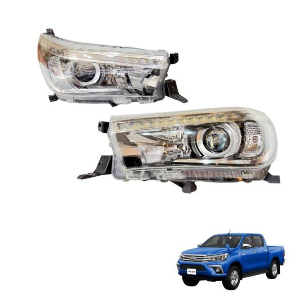 【新品未使用】ハイラックス ヘッドランプユニット 左右セット トヨタ純正部品 新品】[TOYOTA] トヨタ純正部品 ヘッドランプ ユニット左右セット RH