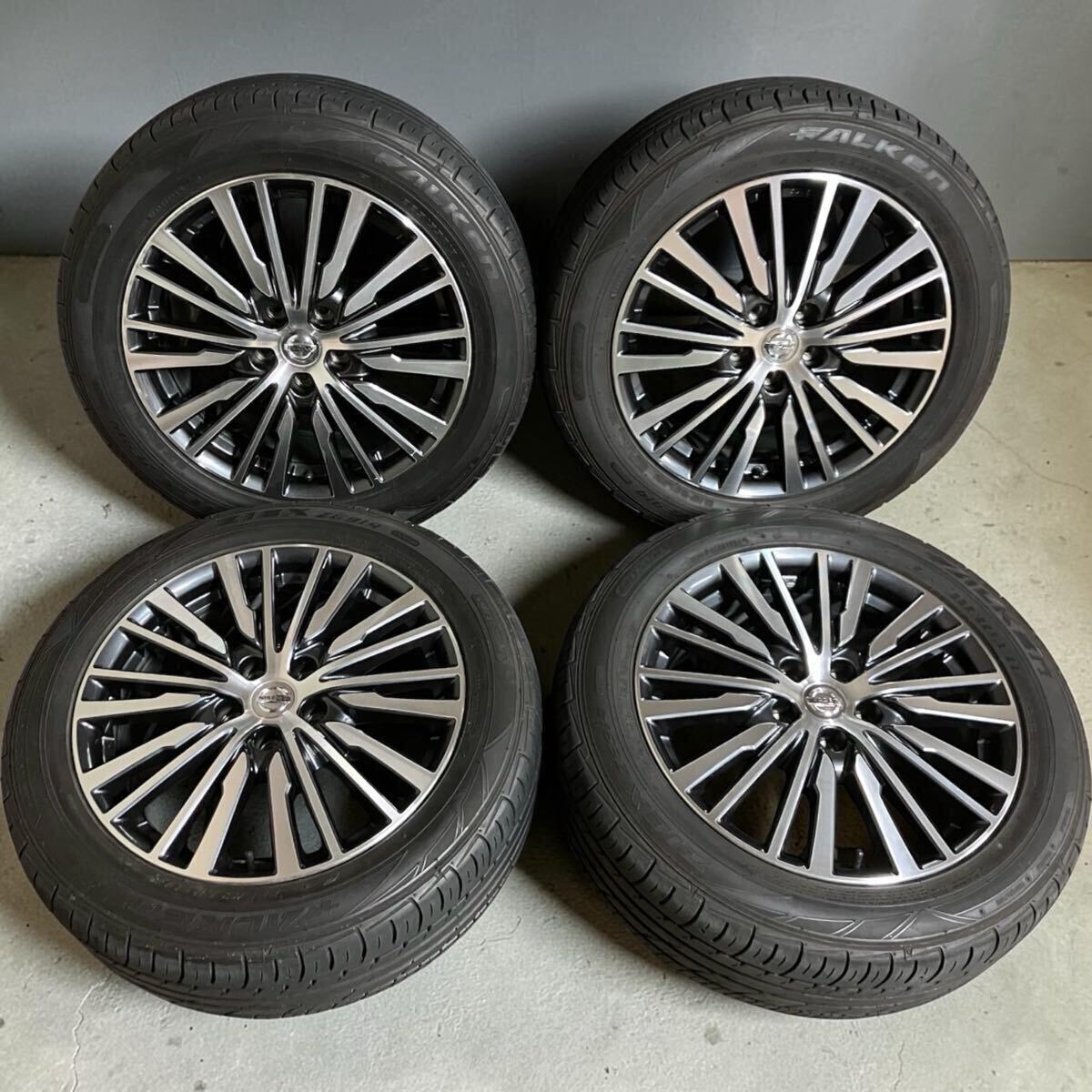 中古】日産 E51 エルグランド 純正アルミホイール 16インチ 6.5J +45 5