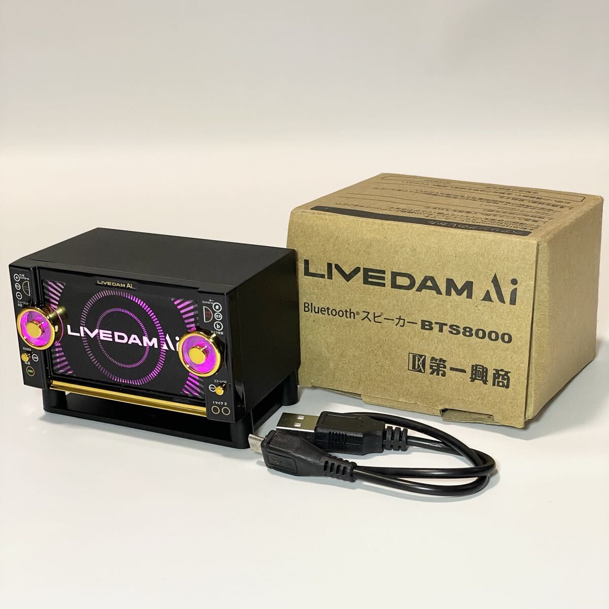 カラオケ機器セット】LIVE DAM RED TUNE (DAM－XG5000R)+デンモク+