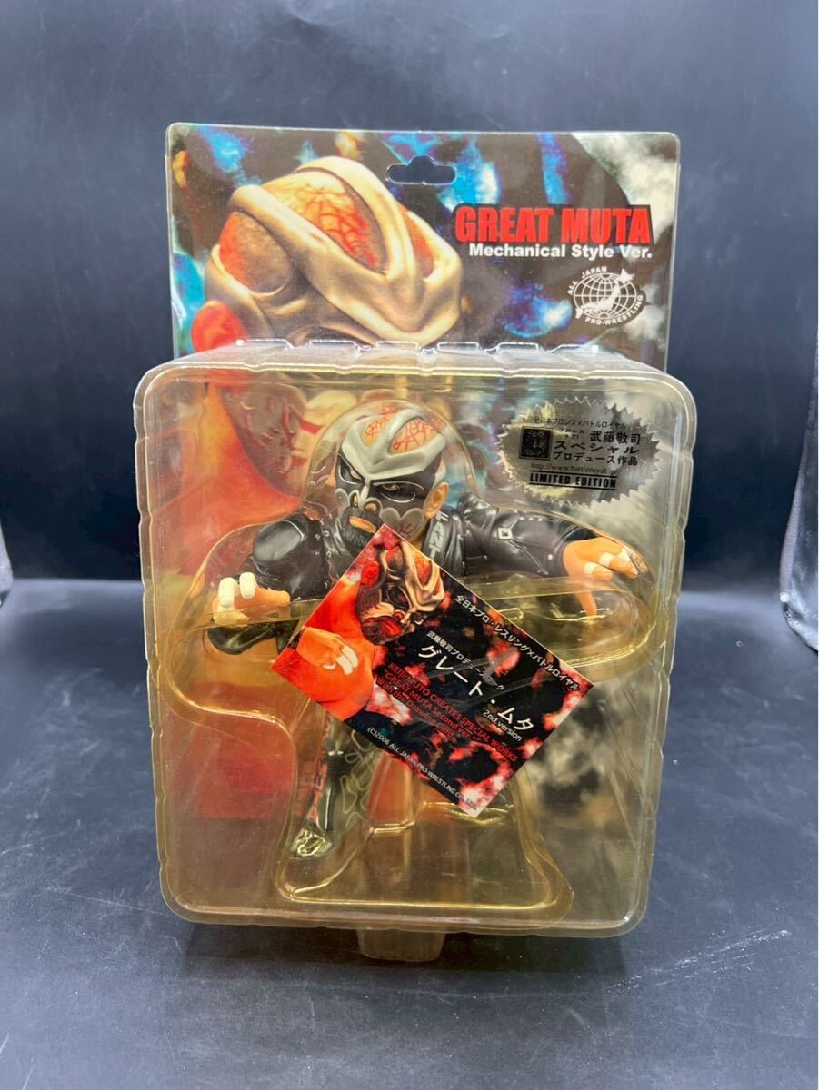 中古】新日本プロレス フィギュア グレートムタ メカムタ / 武藤敬司の