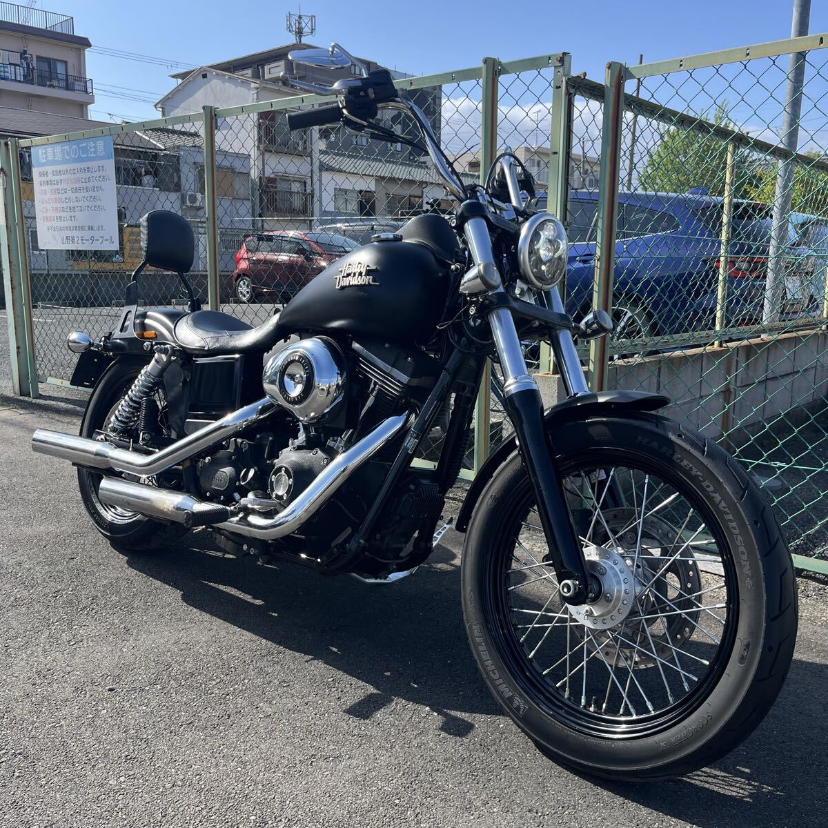 ヴィンテージ調☆HARLEY DAVIDSON ピンナップガール パブミラー