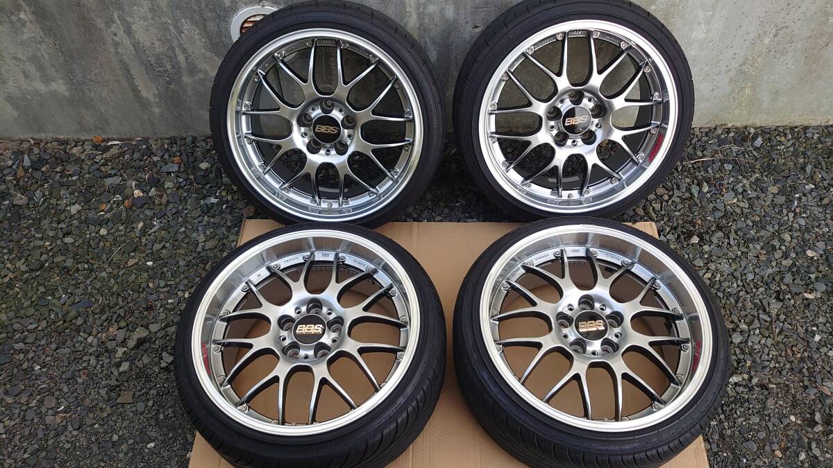 鍛造 軽量 BBS RG-R RG719 8J +40 PCD120 5H 4本セット BMW FORGED BBS