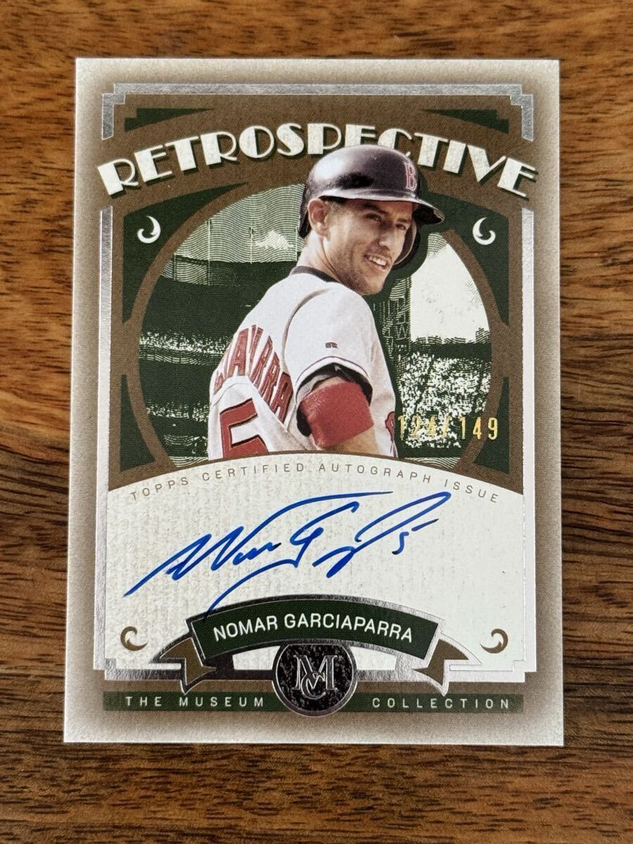 激レア ノマーガルシアパーラ ロゴマンタグ カード ボストンレッドソックス ☆シリアル NOMAR GARCIAPARRA UPPER DECK SP AUTHENTIC 2003 #SF-13