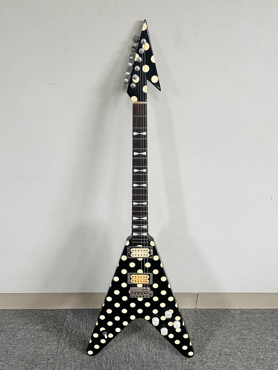 中古】Fernandes RR-380 ランディ・ローズ Randy Rhoads POLKA DOT Vの 
