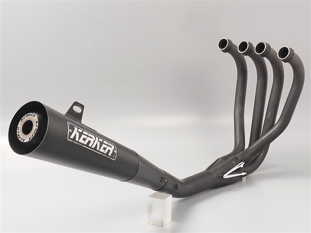 カワサキ ZEPHYR1100用 KERKER メガホンマフラー ショート&アップ加工
