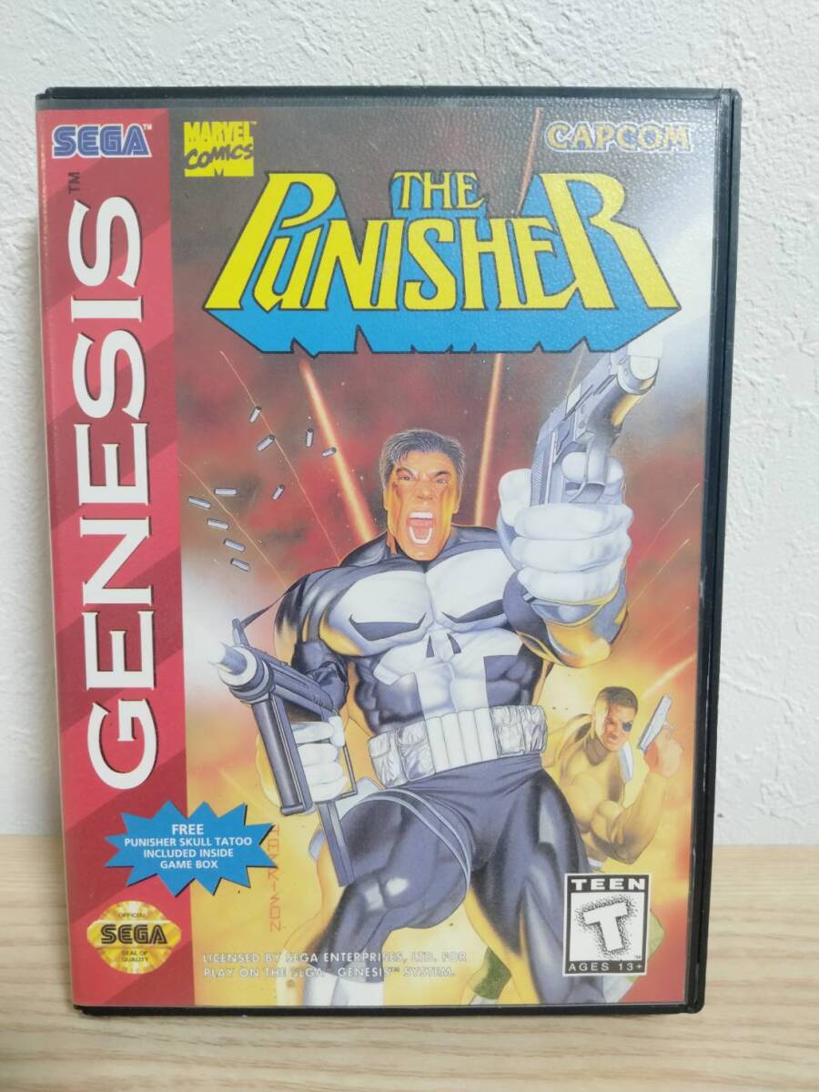 パニッシャー THE PUNISHER パンフレット チラシ カプコン テレビゲーム