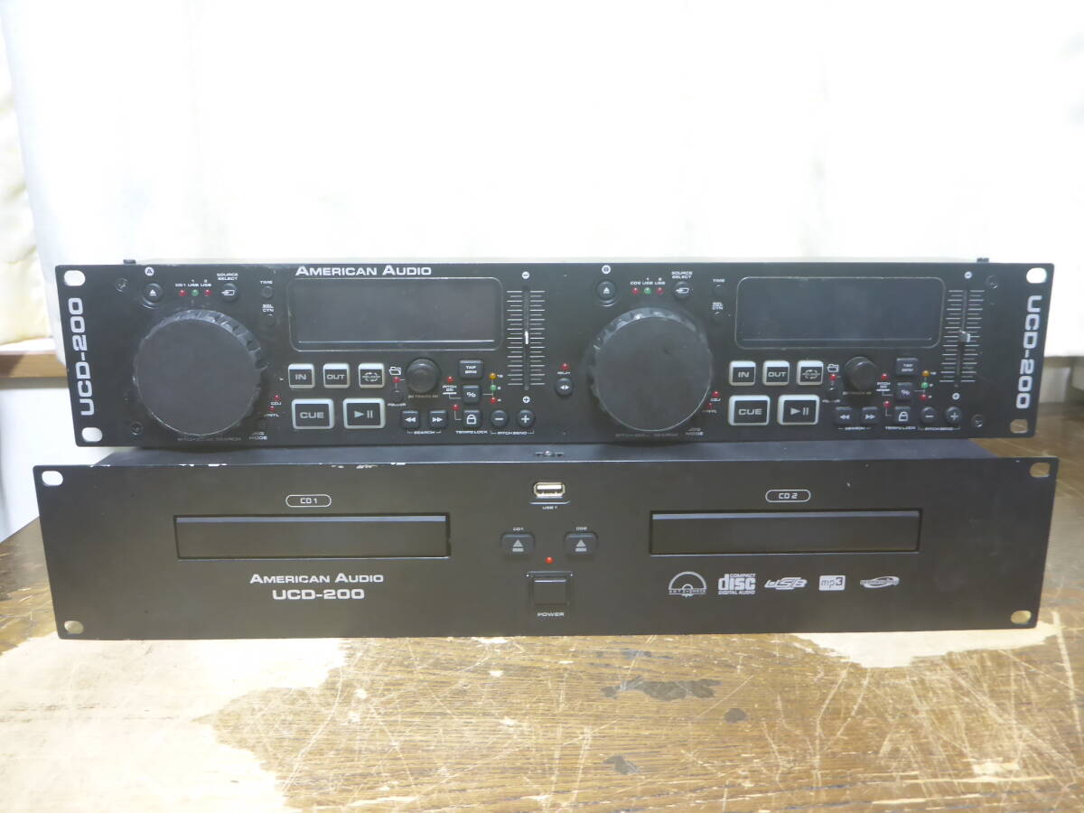 アメリカンオーディオ AMERICAN AUDIO PRO-DJ (DJ用CDプレーヤー) 2つ