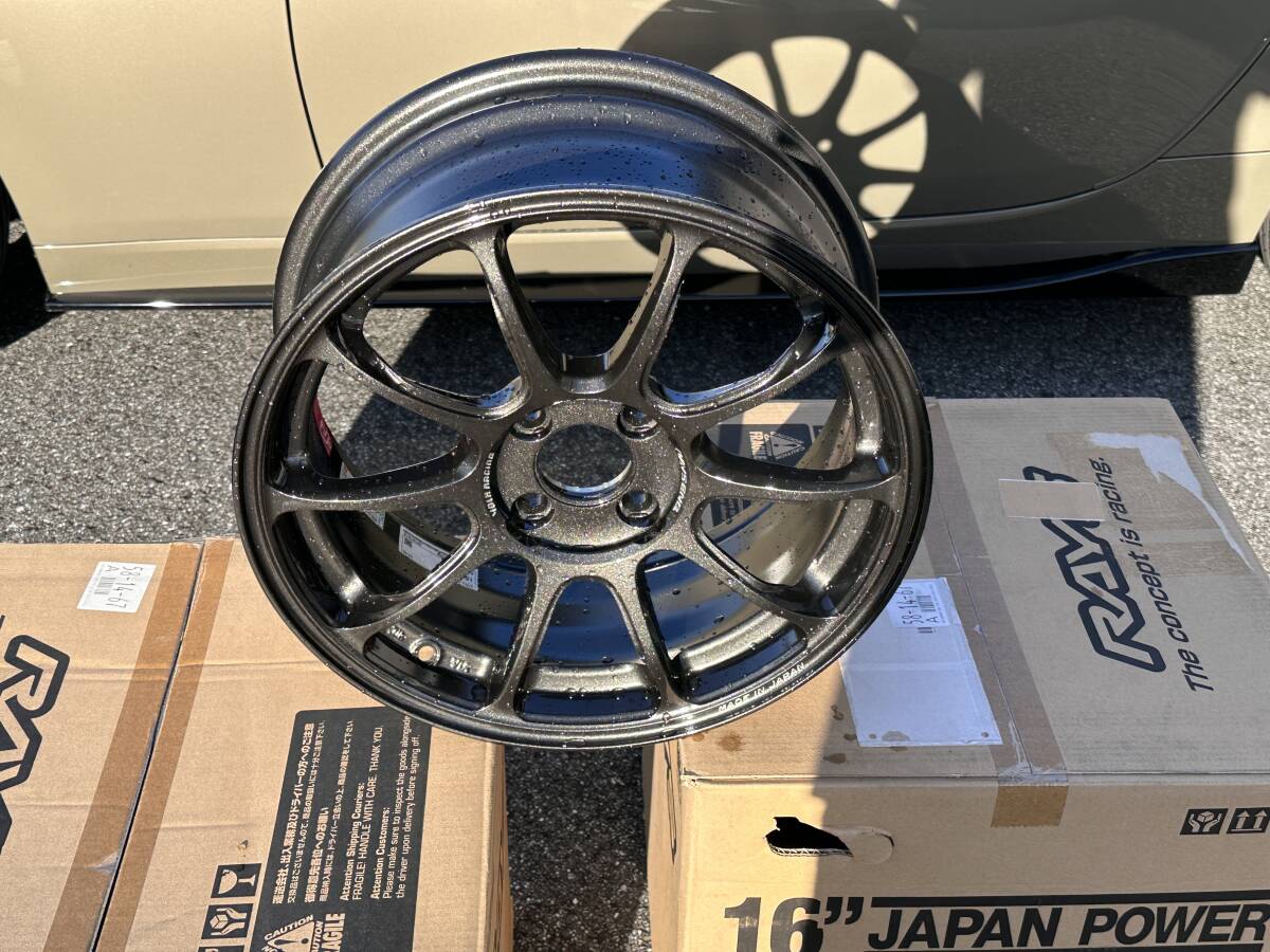 RAYS VOLK RACING TE37sonic レイズ 16×8J+25 PCD100 4穴 ロードスター 