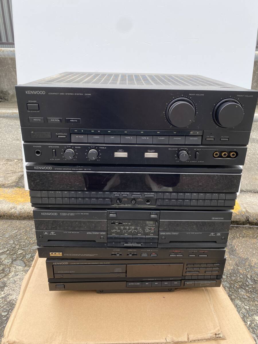 中古】KENWOOD KRC-X770 ・ KGC-770 カセットプレイヤー、グラフィック