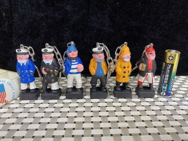 新品】木彫り 木製 人形 船長 マドロス人形 アンティーク の落札情報