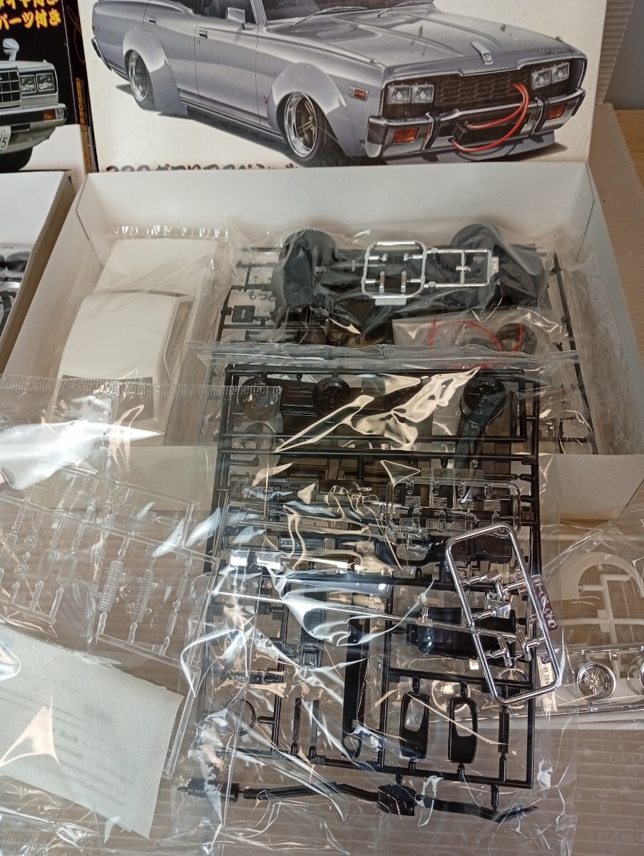 アオシマ 1/24 C130ローレル SGX ブタケツ グラチャン チキチキ L28改