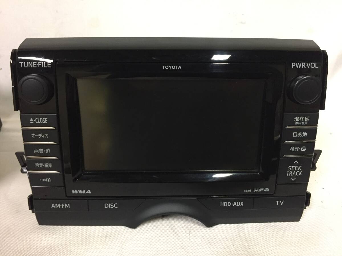 トヨタ 純正 GRX120 マークX マルチモニター ディスプレイナビ ナビ
