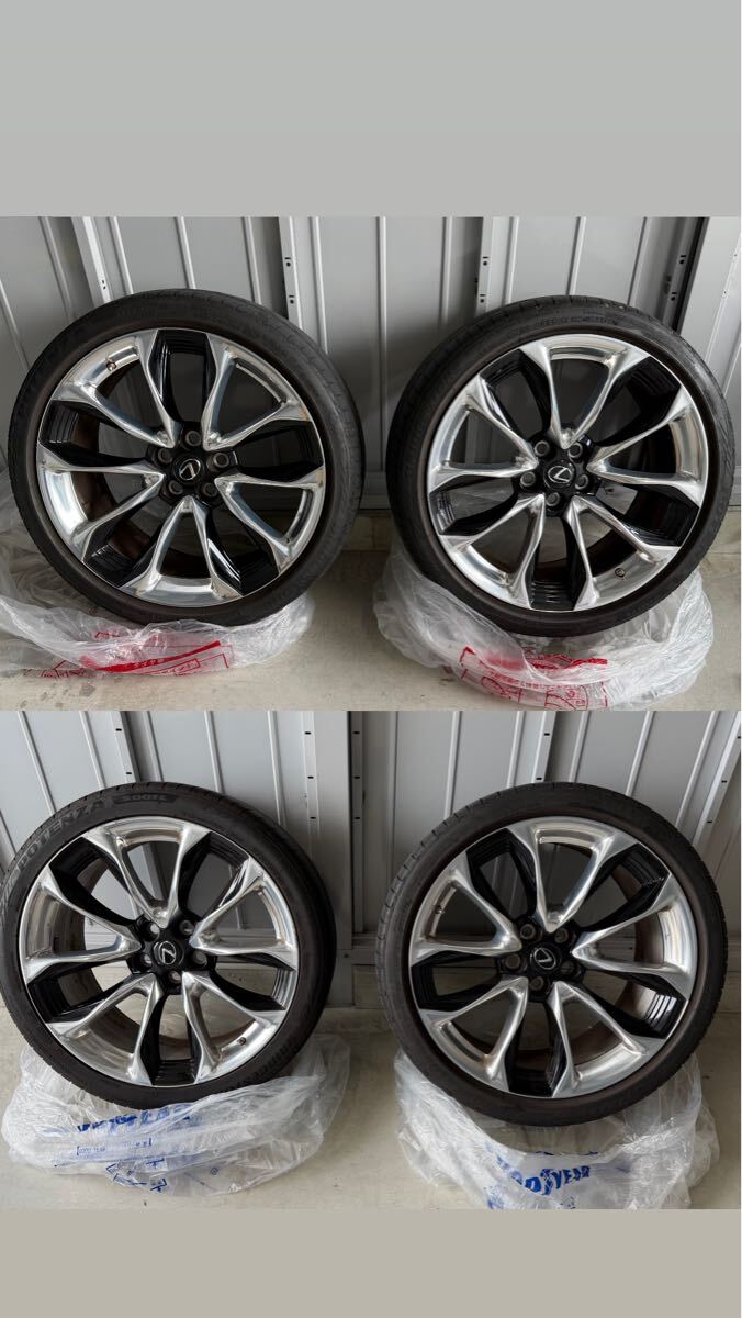 WORK ジースト ST1 21インチ 深リム レクサス LS PCD120 245/35ZR21 