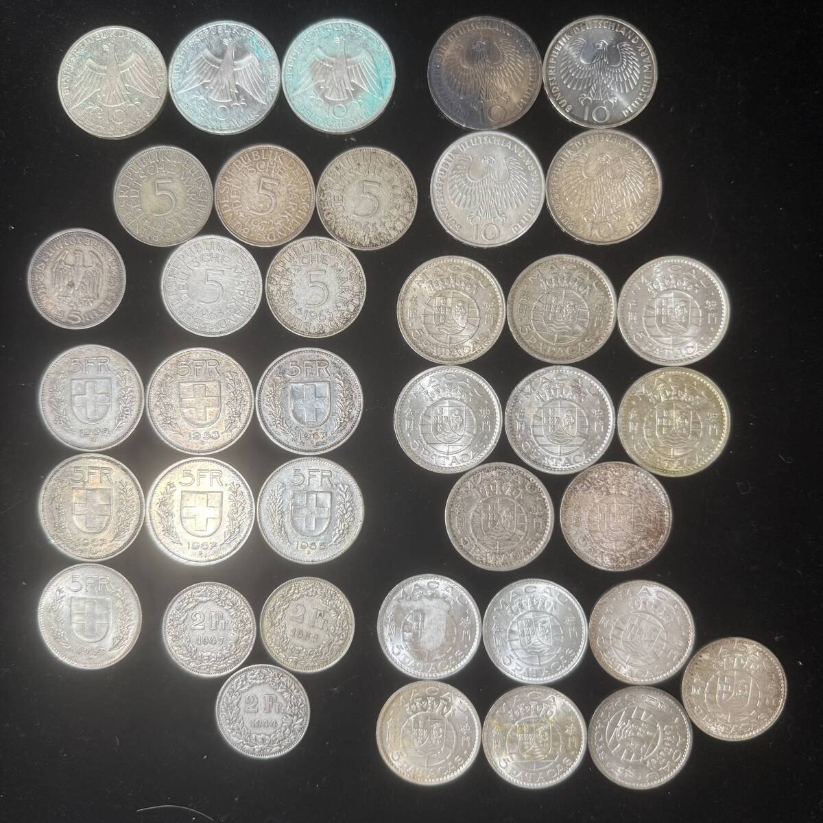 ◇ 1972年 ドイツ ミュンヘン オリンピック 記念銀貨 (4枚) /（記念