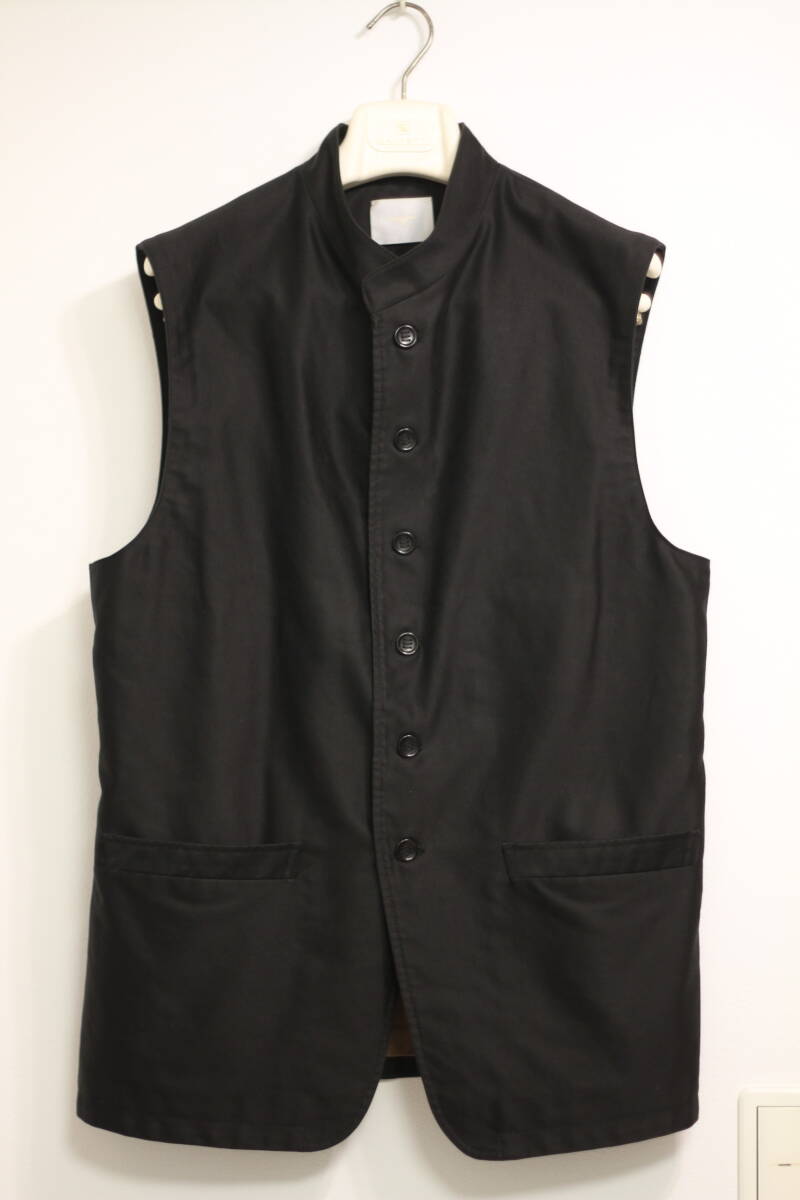 Anatomica アナトミカ 1839 モールスキンジャケット 黒 XS フランス製