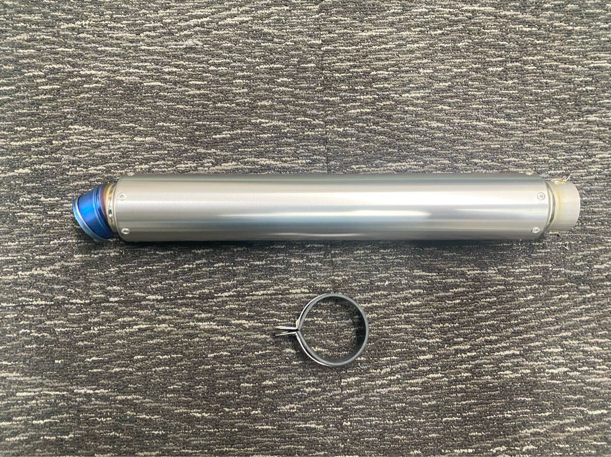 サイレンサー 汎用 チタン ロング LCI 格安！1000円スタート！ 2026年