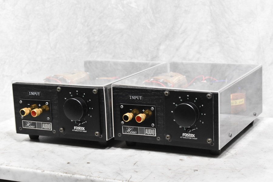 中古】FOSTEXアッテネーター NOBLE ACRW403 8Ω 日本製 新品表示パネル