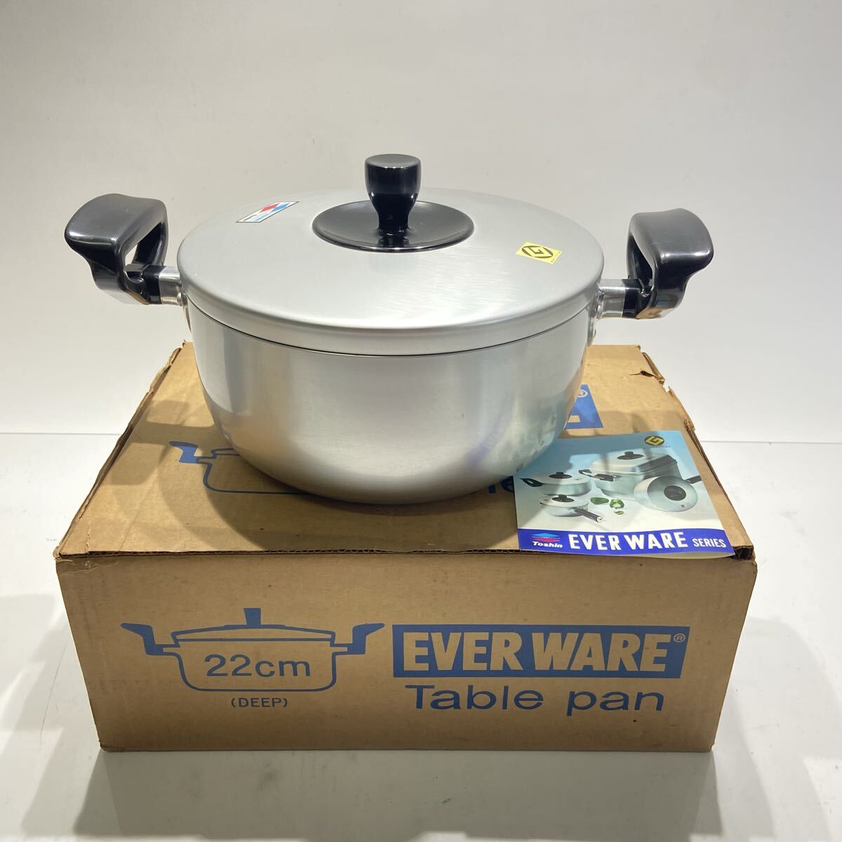 新品】GJ9144 未使用保管品 EVER WARE エバーウェア ソースパン 20cm