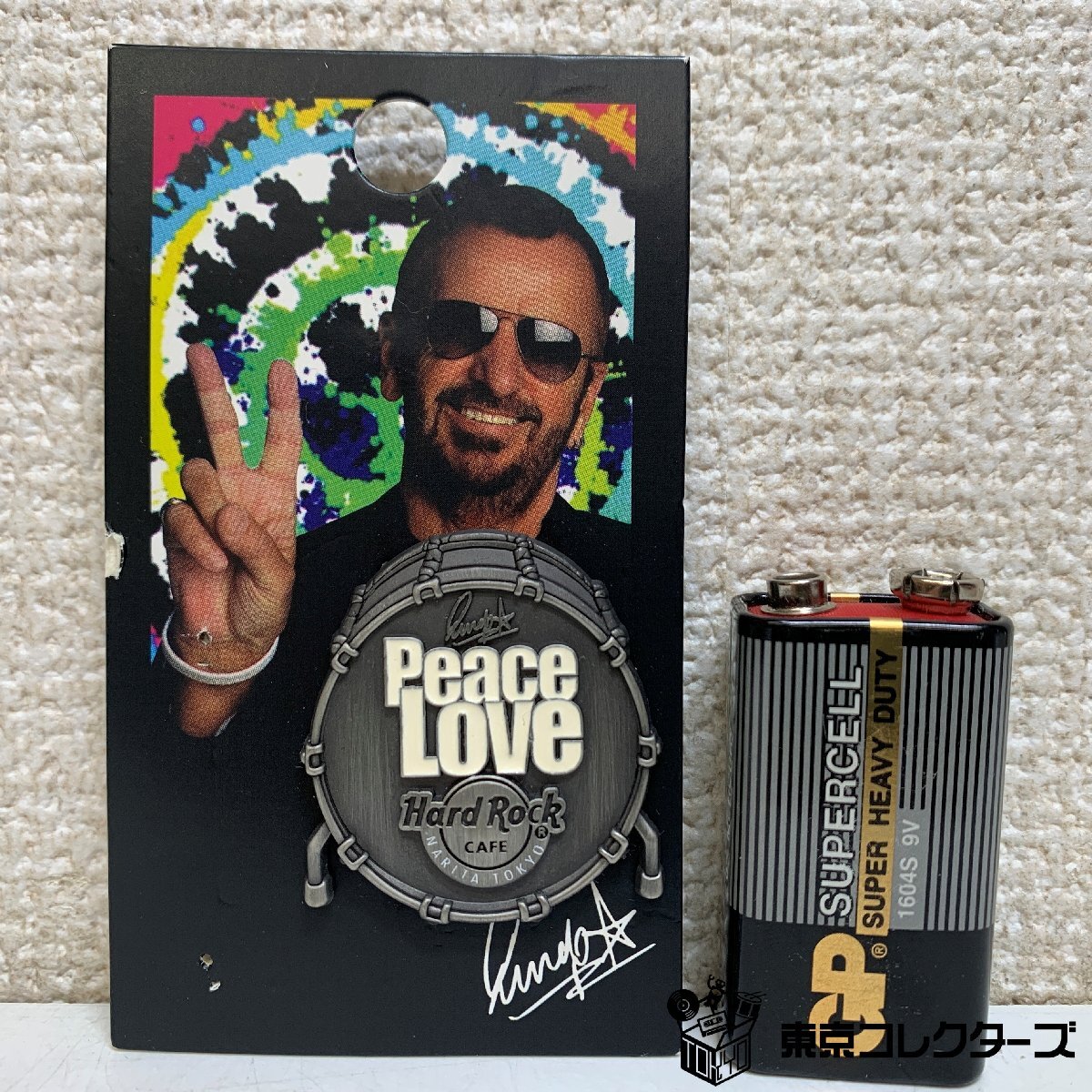 B'z 松本孝弘 TMG Hard Rock CAFE ギターピンバッジの落札情報詳細