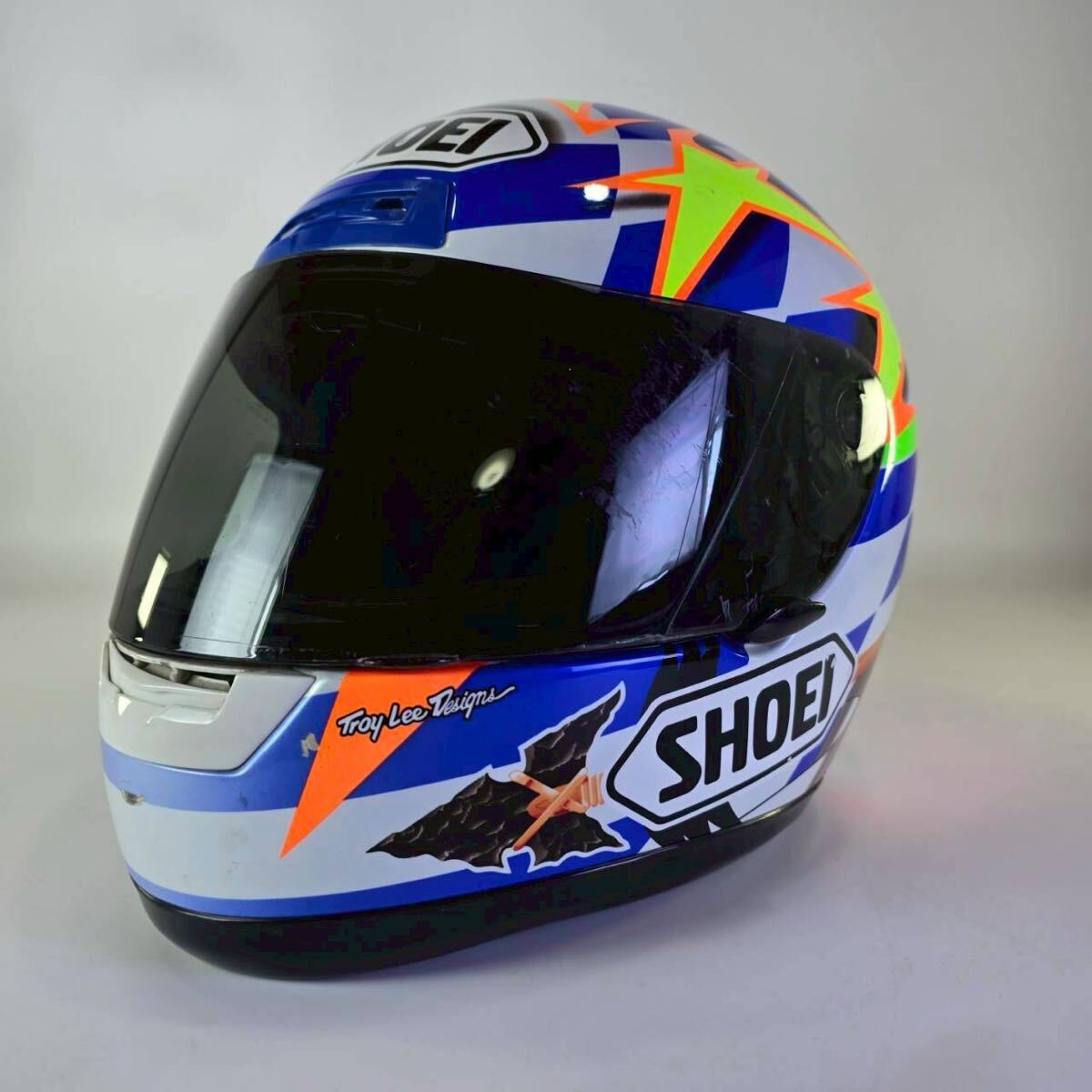 ☆中古・観賞用☆ Norick 阿部典史 ノリック レプリカヘルメット SHOEI