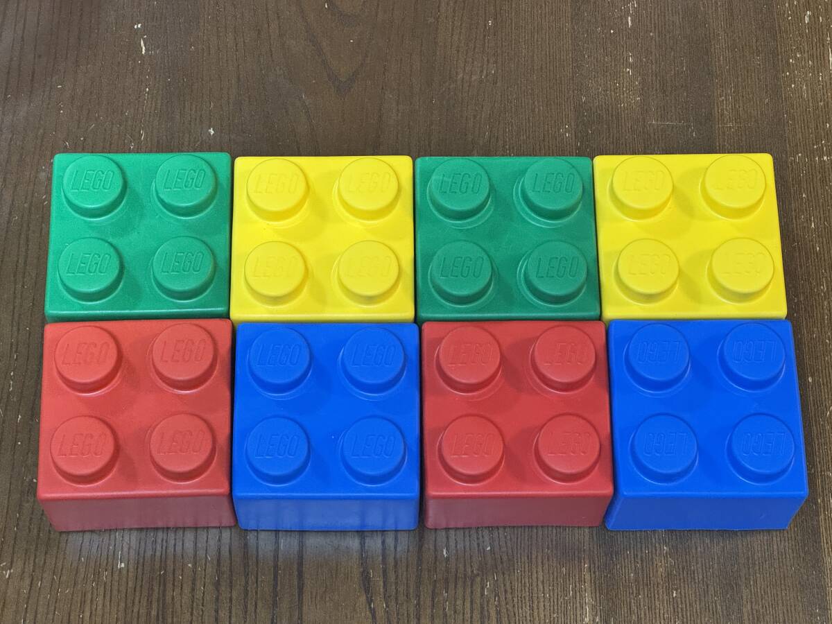 ①大量◇LEGO◇レゴブロック レゴソフト ソフトブロック 大型 柔らか 
