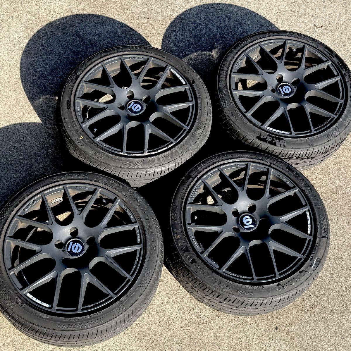 M】希少・当時物 レーシングハート TYPE-C4 18インチ 9.5J +35 PCD 