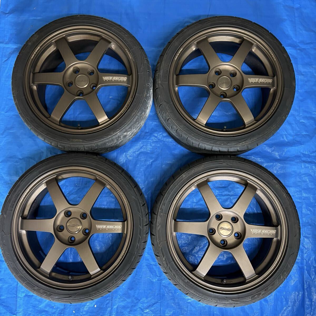 RAYS TE37 SL 18インチ 10J +20、11J+18 225/40-18、255/35-18 4本