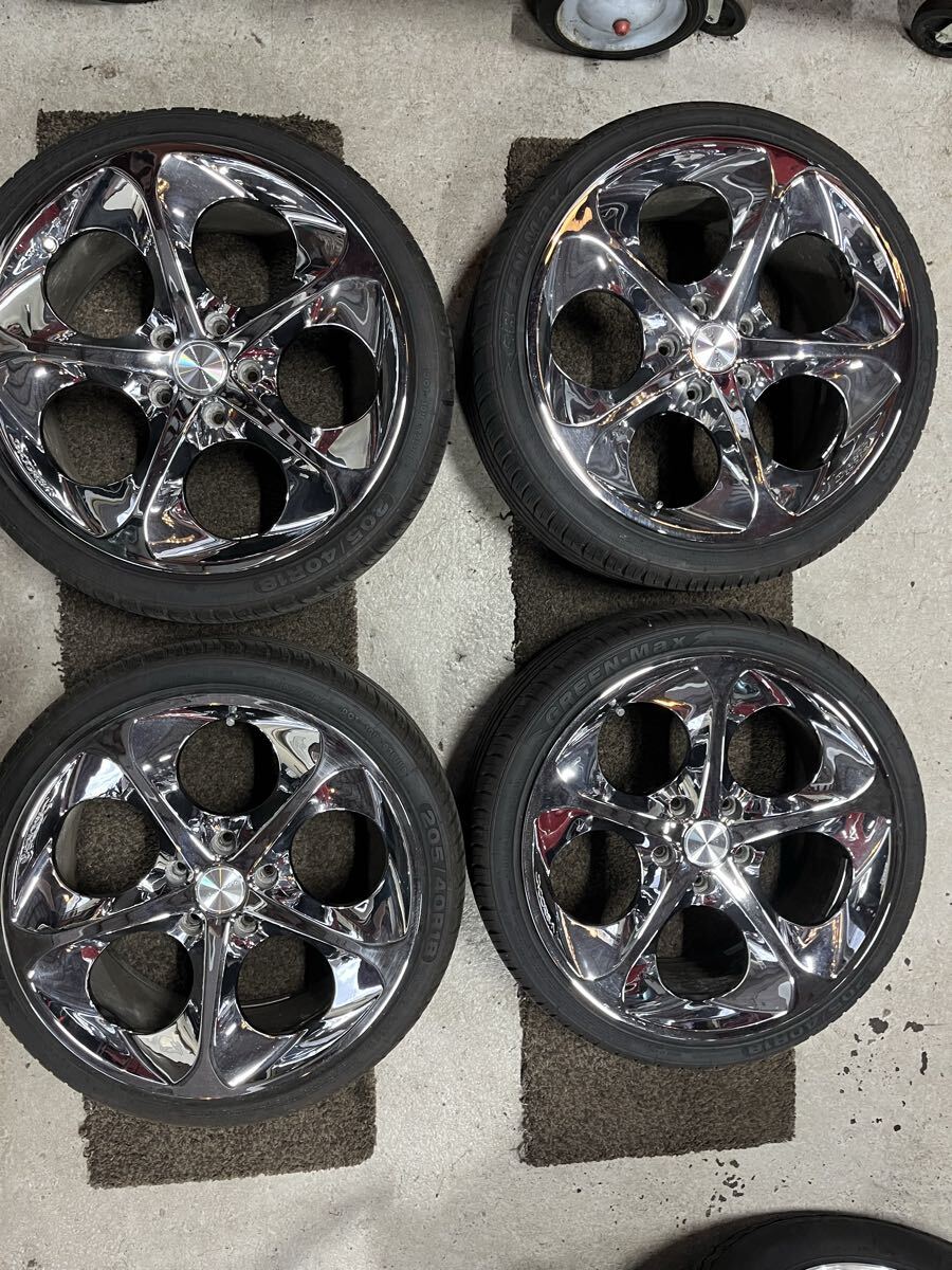DeCORSA デコルサ ファントム 18インチ 5穴 4本セット usdm ミニトラ