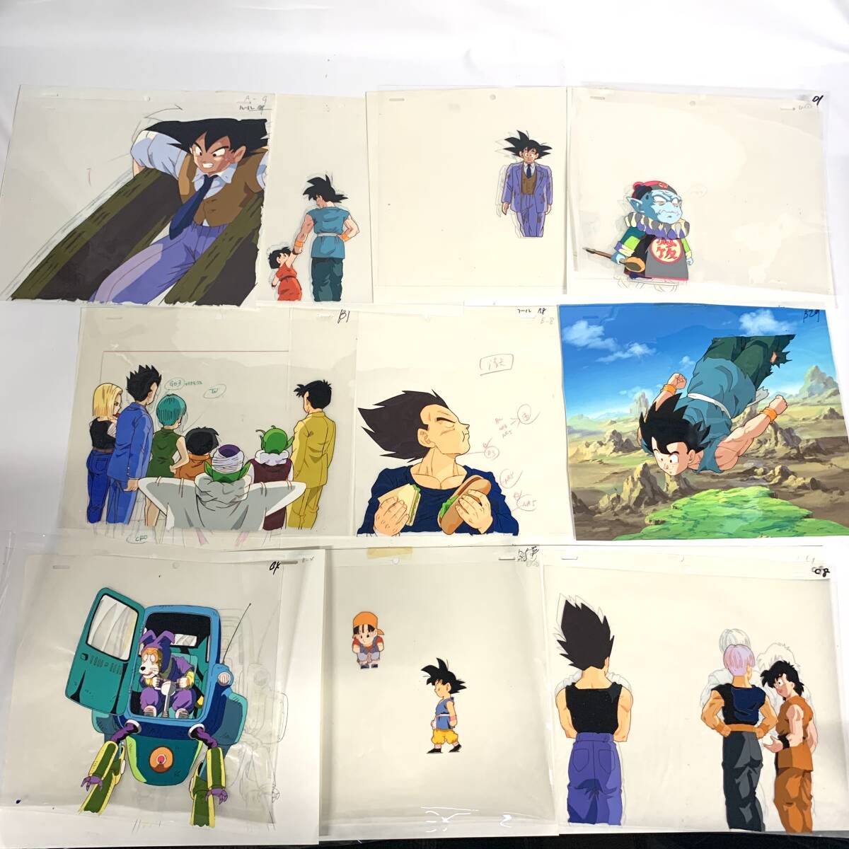 セル画 ドラゴンボール 悟空vs桃白白 当時品 ドラゴンボール 悟空vs桃白白 セル画 動画あり（痛みあり）の落札情報