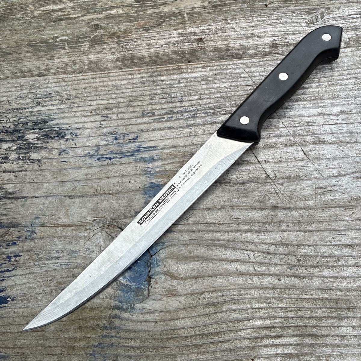 新品】V金10号67層ダマスカス切り付け牛刀包丁 205mm 八角黒檀水牛柄