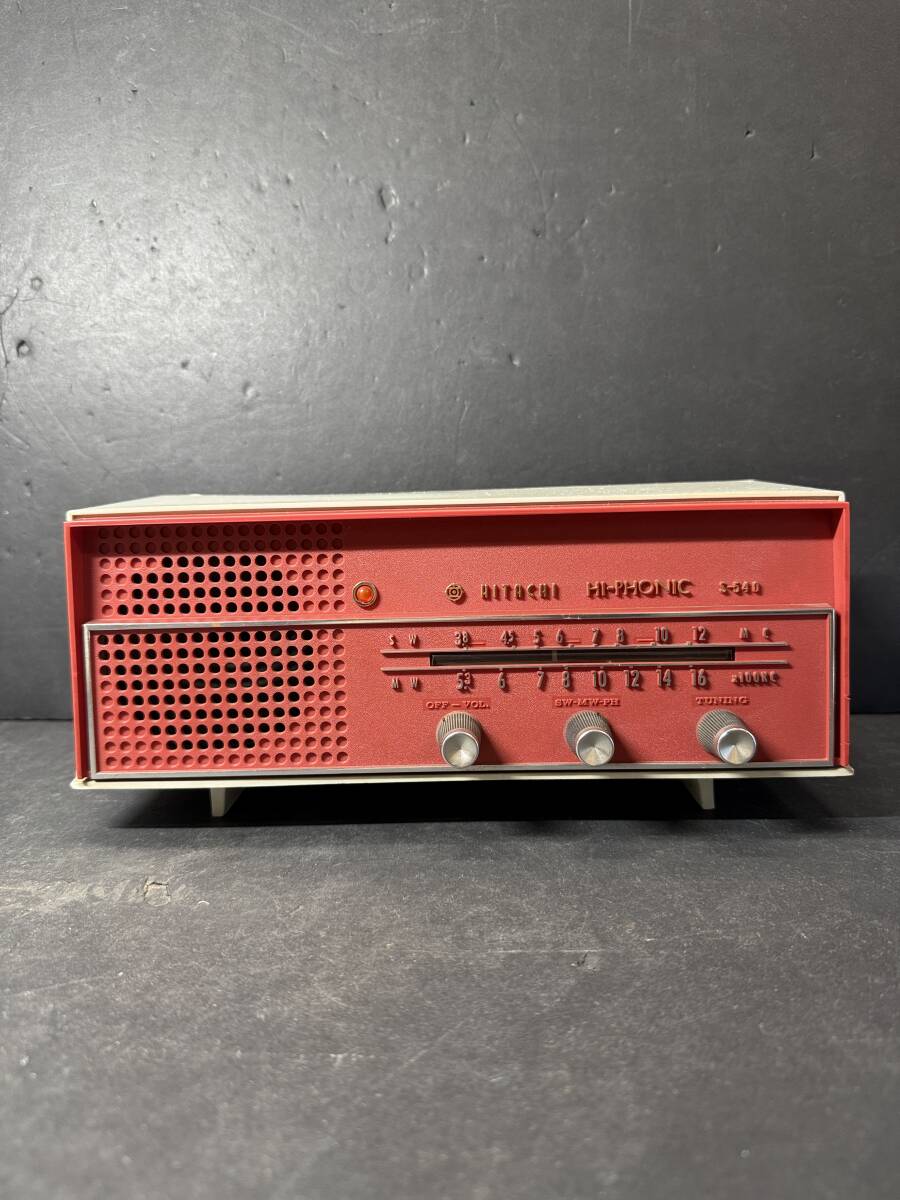 美品 動作品 NATIONAL ナショナル 真空管Hi-Fiステレオ SUPER PHONIC