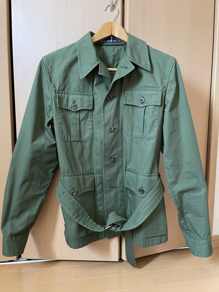 上質！イタリア製 美品 ポロ ラルフローレン Polo by Ralph Lauren 麻