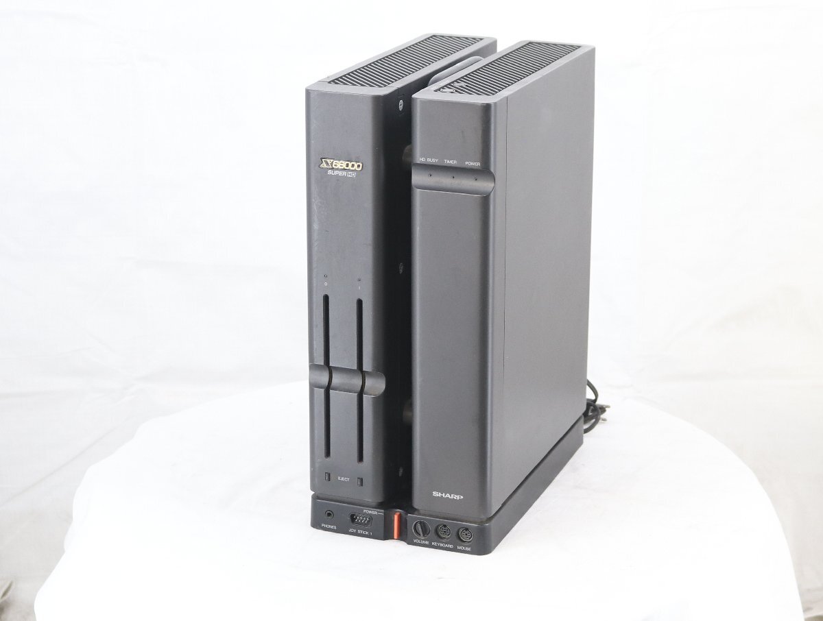 中古】【ジャンク品】Sharp X68000 Pro（グレー色）CZ-652C-GYの本体