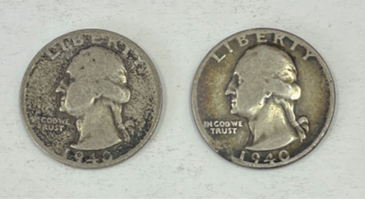 中古】アメリカ年1995年 リバティ （ワシントン）クォーターダラー