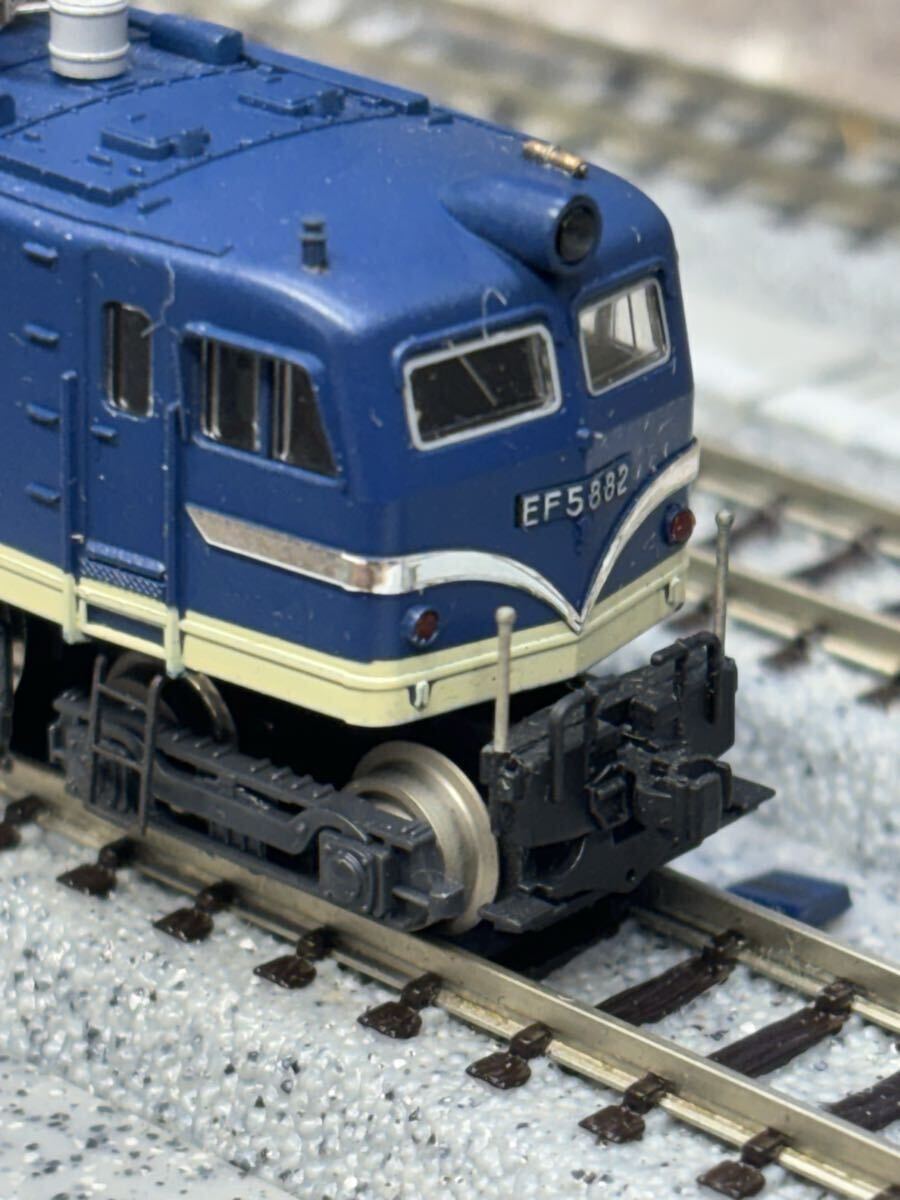 ◇EF58-57号機〔東〕《青大将 最終仕様》 KATO 3020-1改 超精密加工
