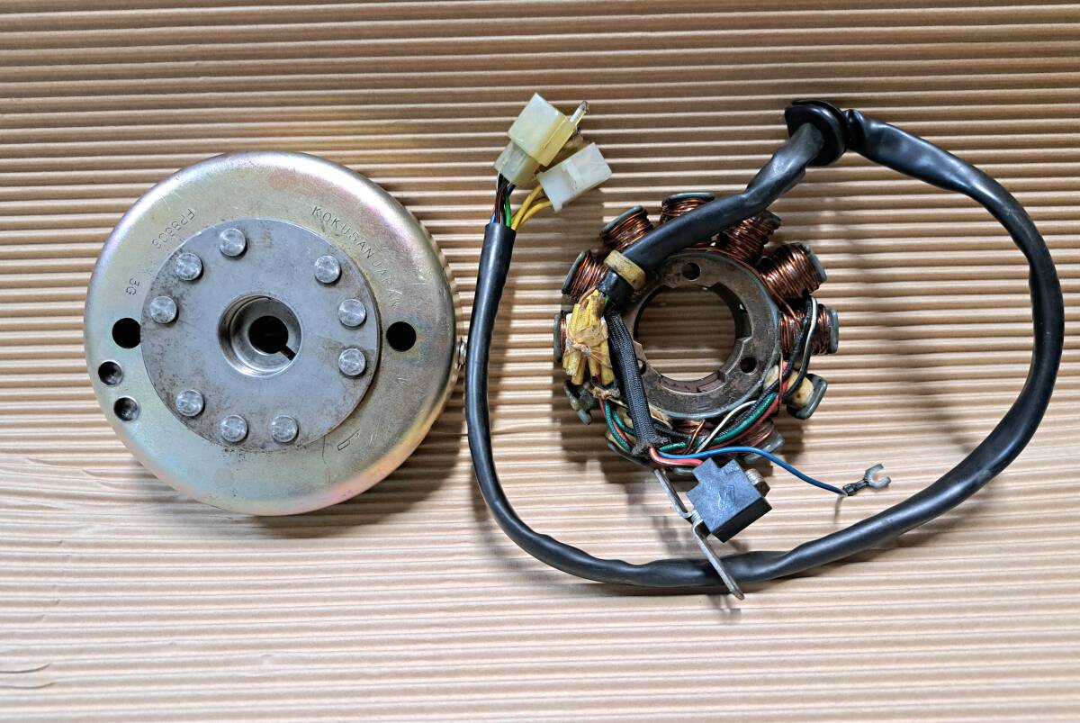 KH250 ジェネレーター部品 ステーターコイル マグネットローターの落札