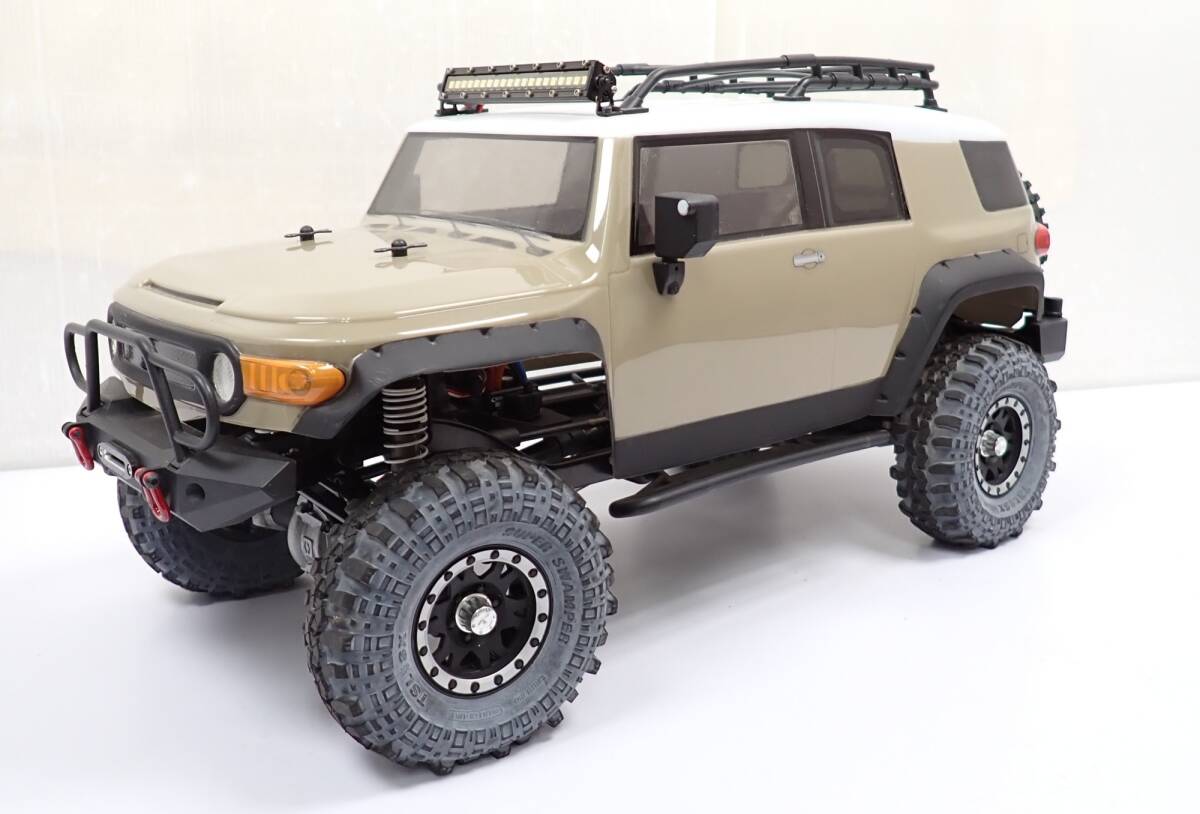 タミヤ FJクルーザー 塗装済完成品 オール塗装仕上げ！ CC-02 CC-01 CR