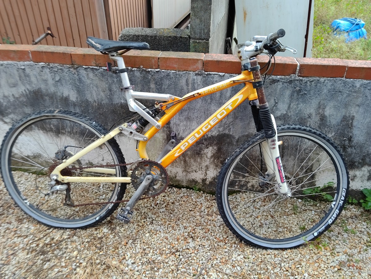 マウンテンバイク フルサス 26インチ PEUGEOT EXOCET 7005 アルミ