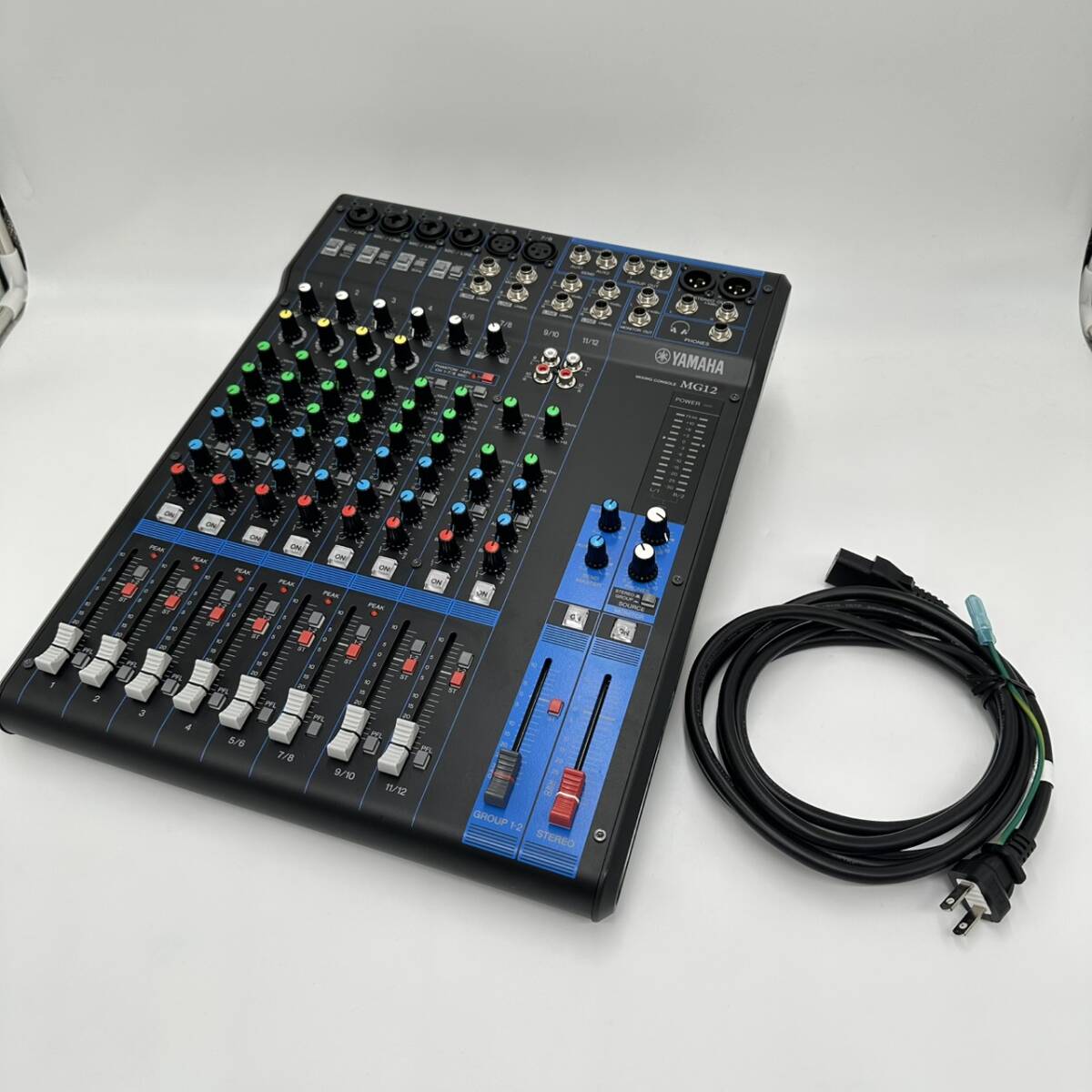 通電OK] YAMAHA ヤマハ ミキシングコンソール MC1204 12チャンネル