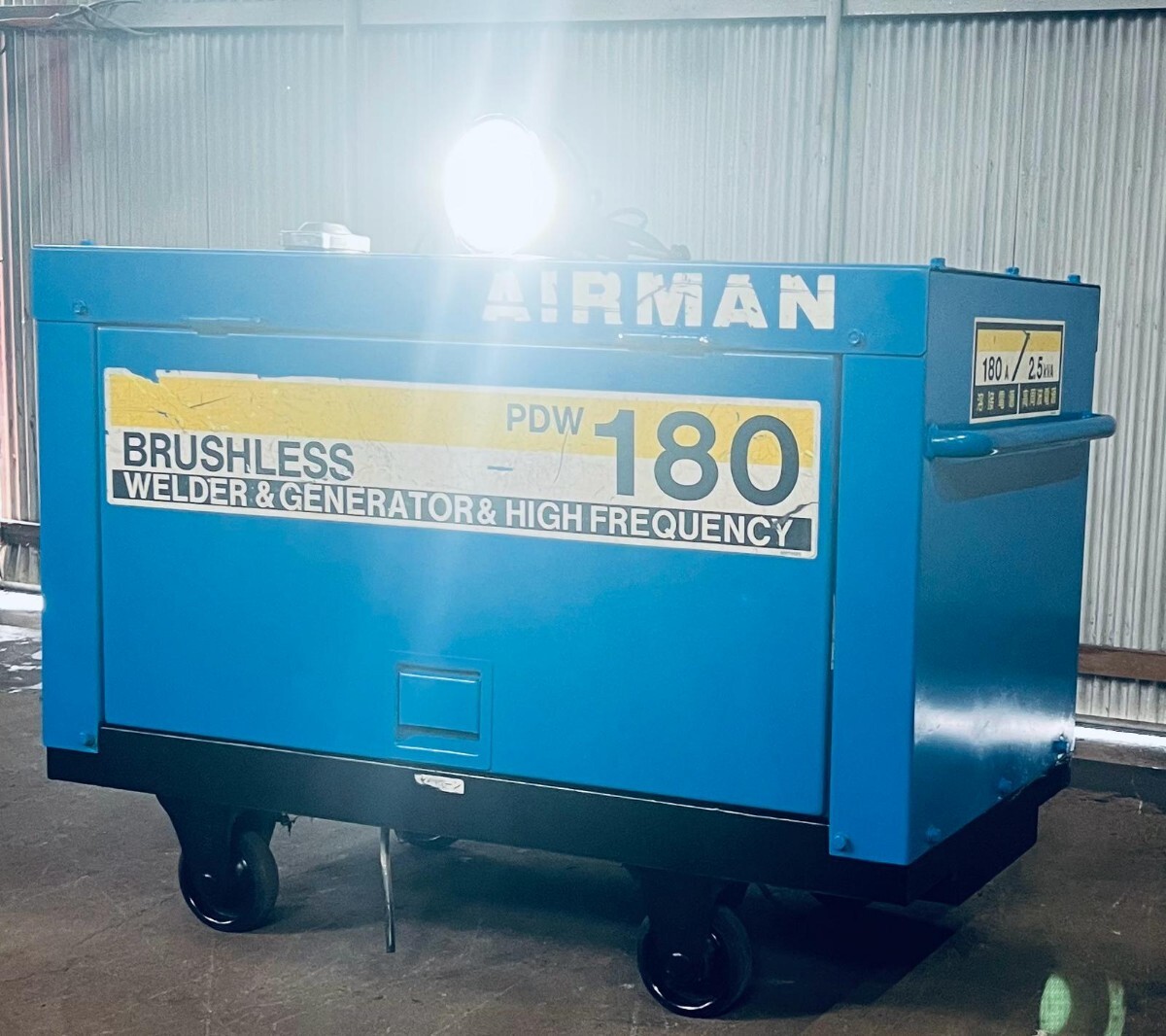 AIRMAN エンジン発電機 溶接機 PDW-270SCオイル交換済み!!の落札情報