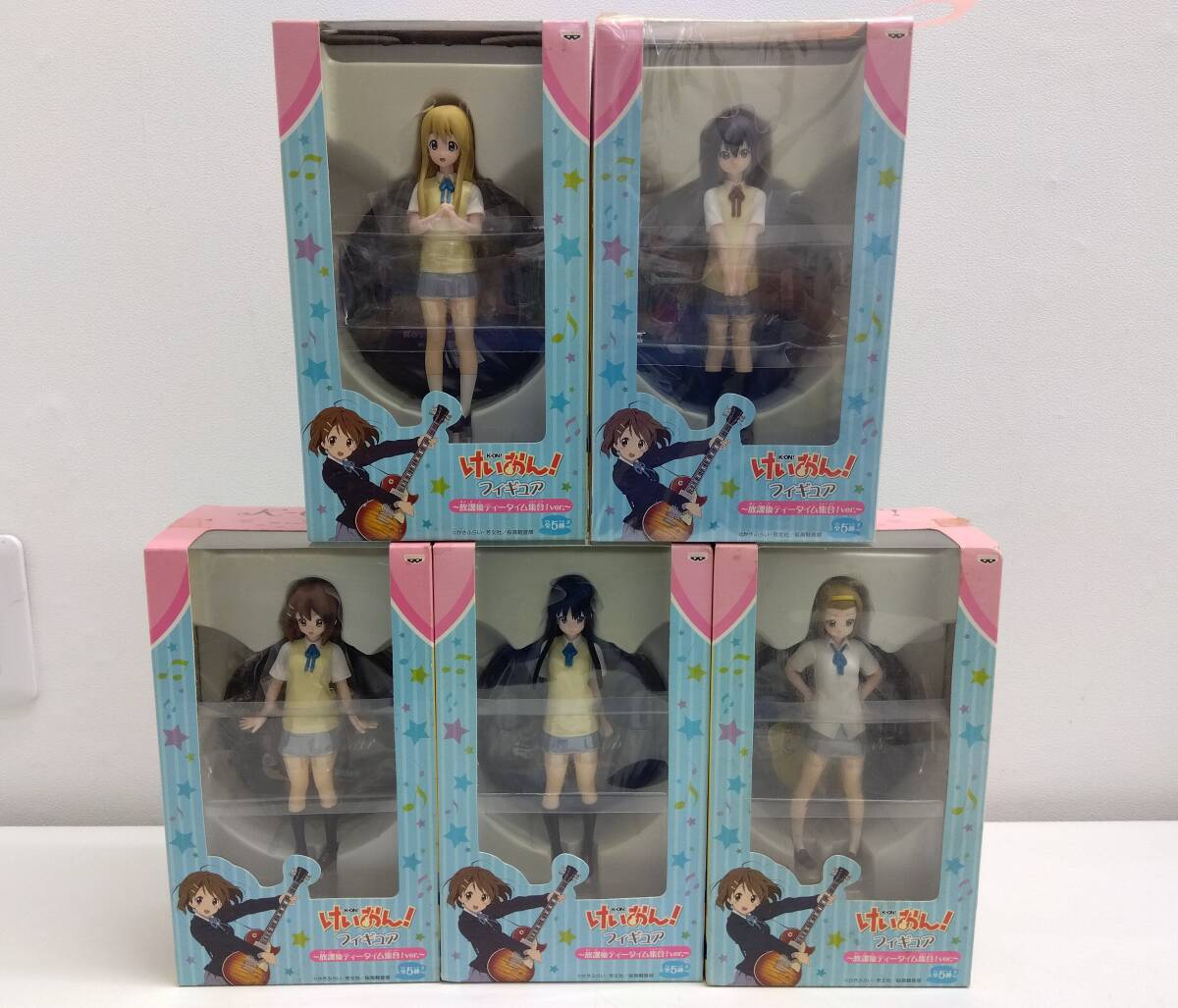 けいおん!! ぬいぐるみ ～放課後ティータイムver.～ 全5種セット けい