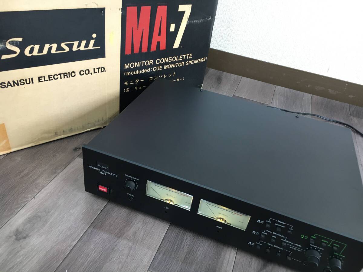 中古】完動 美品 保証 山水サンスイSANSUI モニターコンソレット