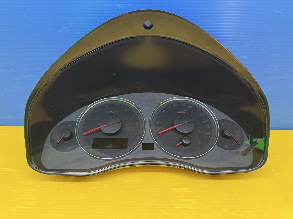 スバル純正 260km/h AT用 スピードメーター BP5 BL5 レガシィ TUNED BY 
