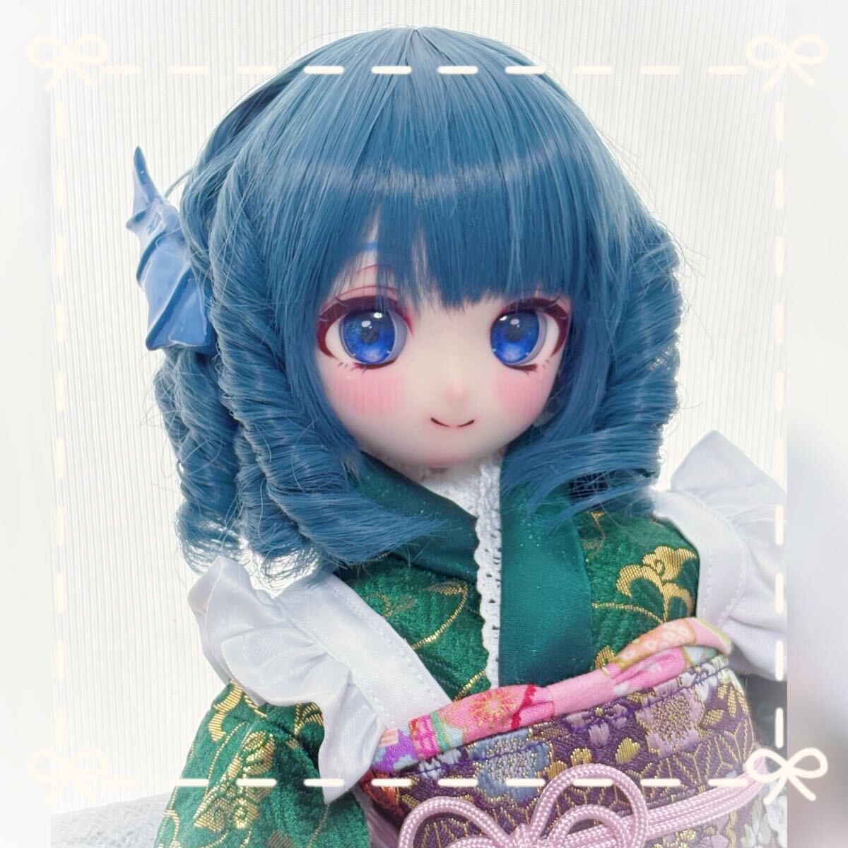カスタムドール一式東方project東風谷早苗カスタムヘッドDDH-01セミ