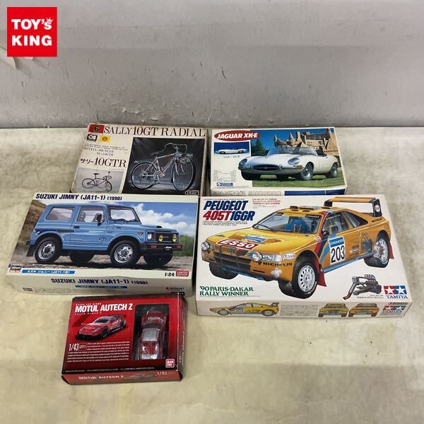 タミヤ1⁄24□プジョー 405T 16GRパリダカールラリー1989年優勝車
